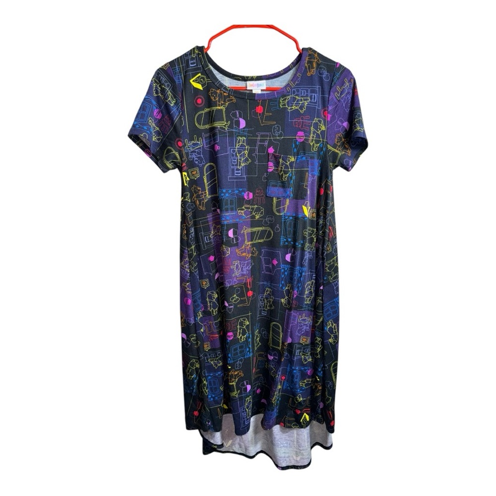 Lularoe Disney colab Winnie the Pooh Carly dress size XXS